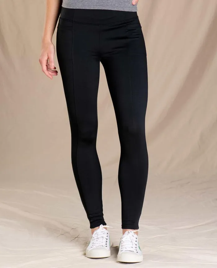 Women Pants Toad and Co Timehop Light Tight Black