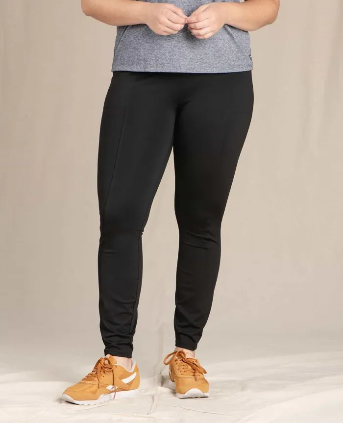 Women Pants Toad and Co Timehop Light Tight Black