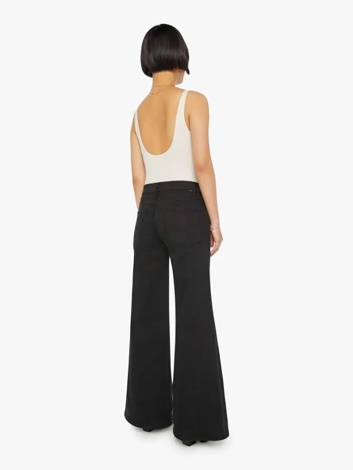 Women Petites Mother Denim Petites The Lil039 Twister Sneak Wash Pitch