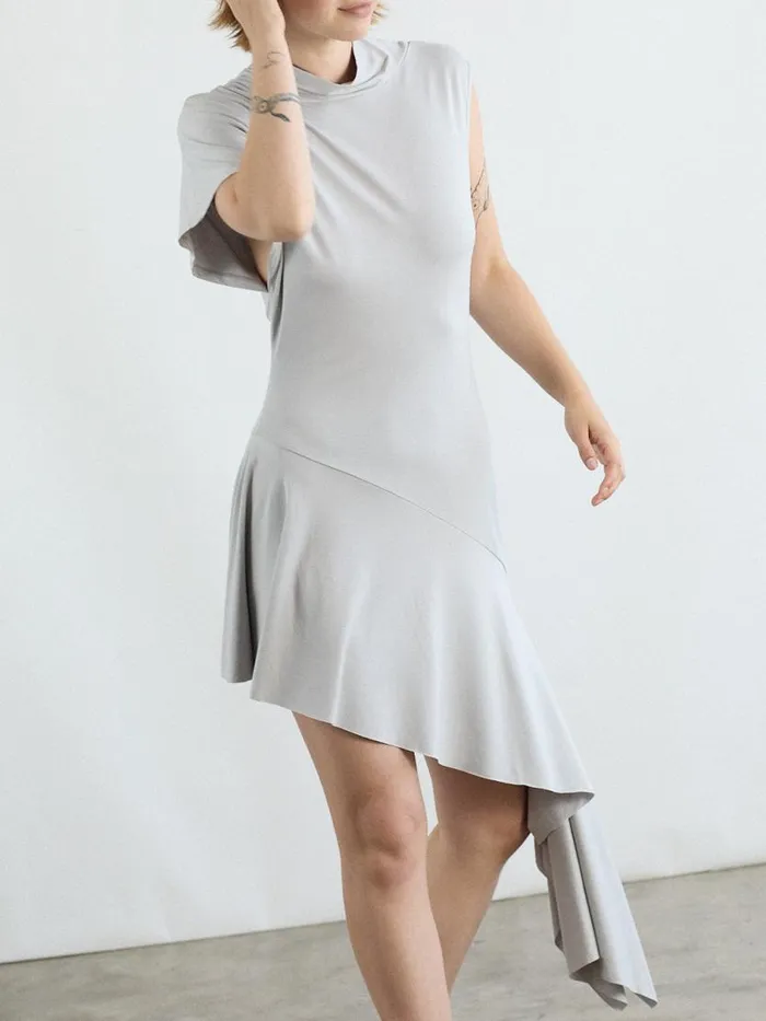 Women Plume Dress Silver Lisa Says Gah Dresses