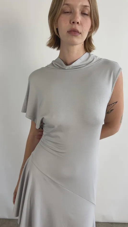 Women Plume Dress Silver Lisa Says Gah Dresses
