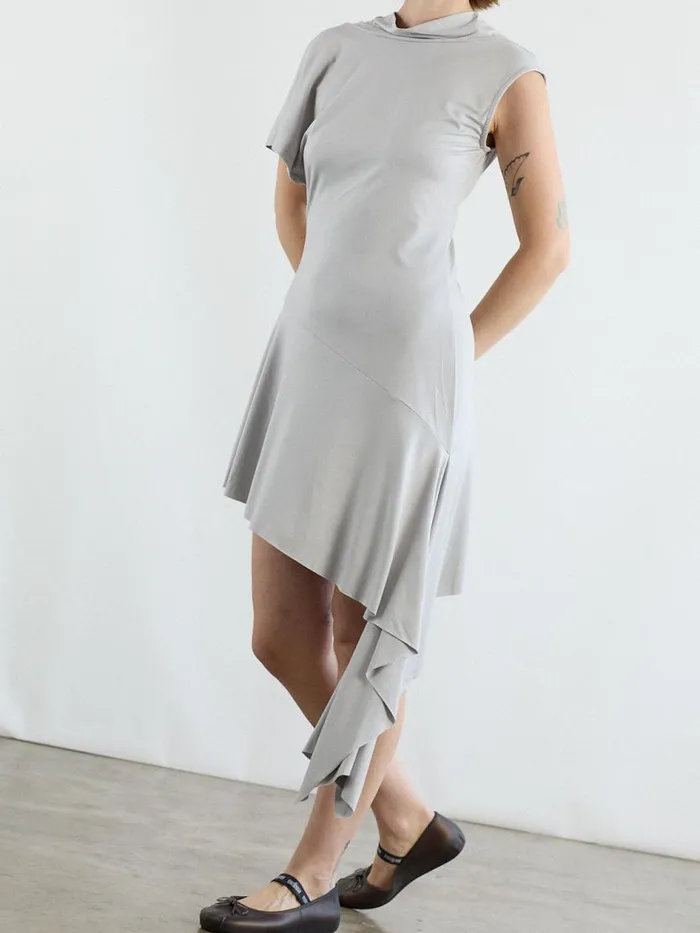 Women Plume Dress Silver Lisa Says Gah Dresses
