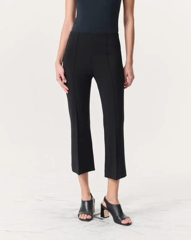 Women rag and bone Irina Ponte Slim Fit Kick Flare Pants BlackNavy MultiWhite Jackets and Coats