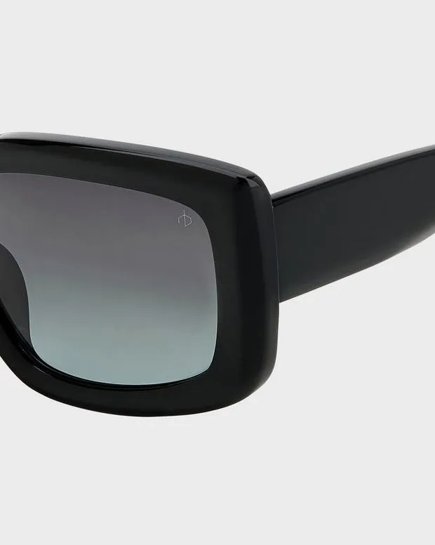 Women rag and bone Sofie BeigeBlackHavana Sunglasses