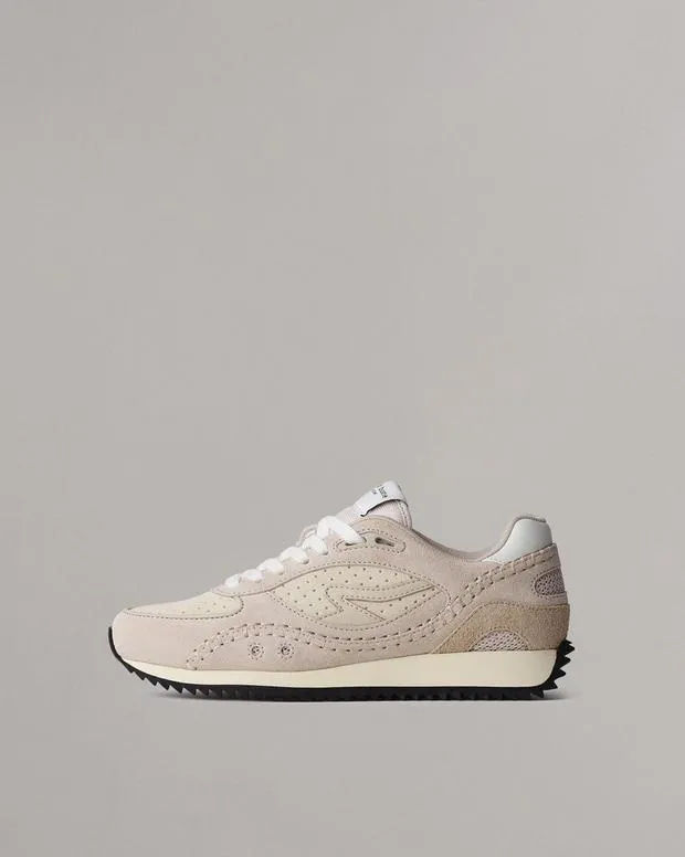 Women rb Drift Runner Sneaker Pearl GreyPebble Flats rag and bone