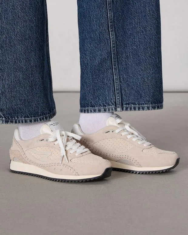 Women rb Drift Runner Sneaker Pearl GreyPebble Flats rag and bone