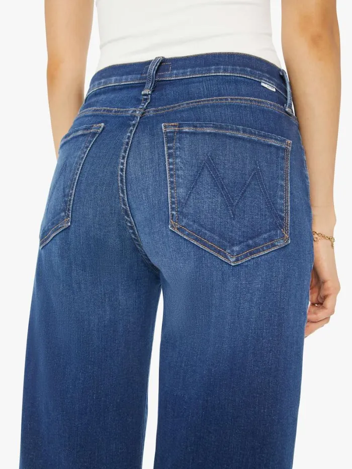Women Relaxed Mother Denim The Dodger Ankle Wash On Your Left