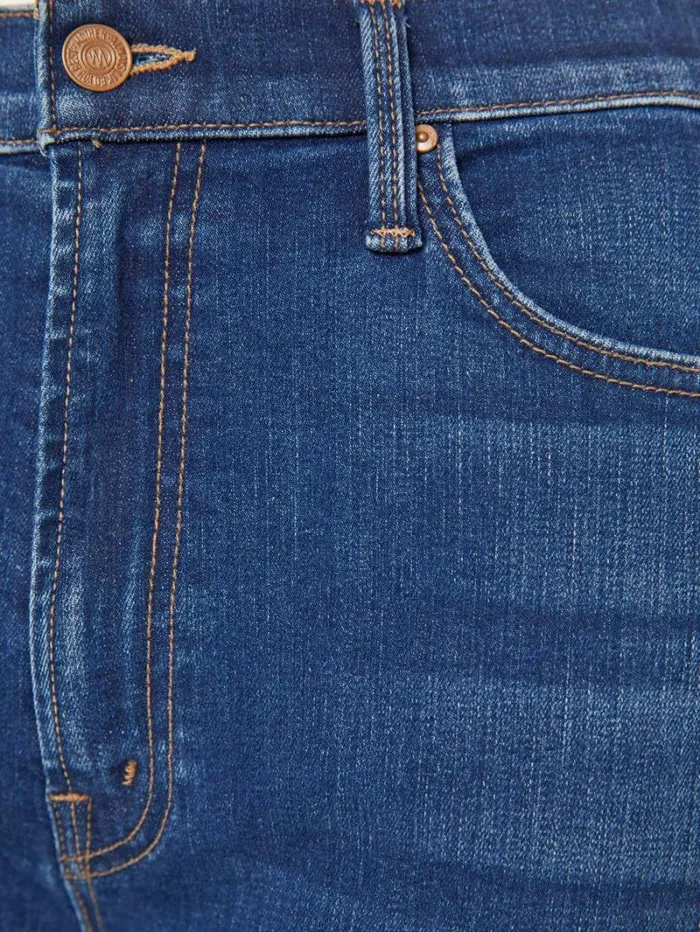 Women Relaxed Mother Denim The Dodger Ankle Wash On Your Left