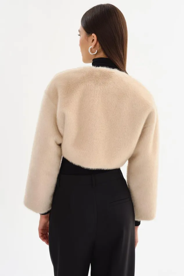 Women ROWDIE Faux Fur Jacket Angora LAMARQUE Faux Fur Women ROWDIE Faux Fur Jacket Angora LAMARQUE Faux Fur