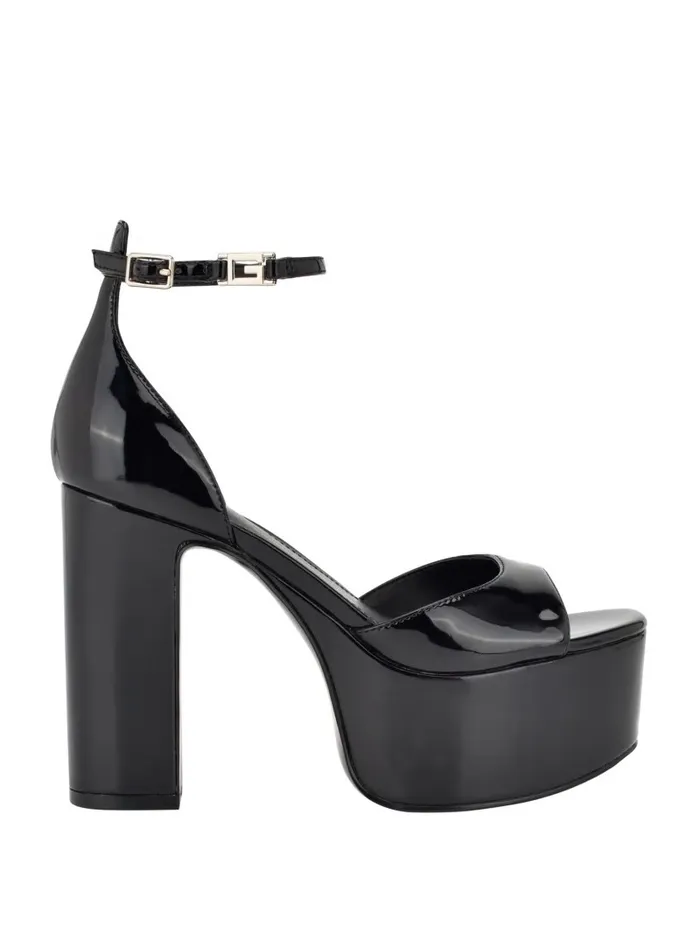 Women Selima Platform Heels Black 001 Heels GUESS Women Selima Platform Heels Black 001 Heels GUESS