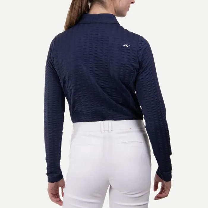 Women Sense Polo LS Atlanta Blue KJUS Polos