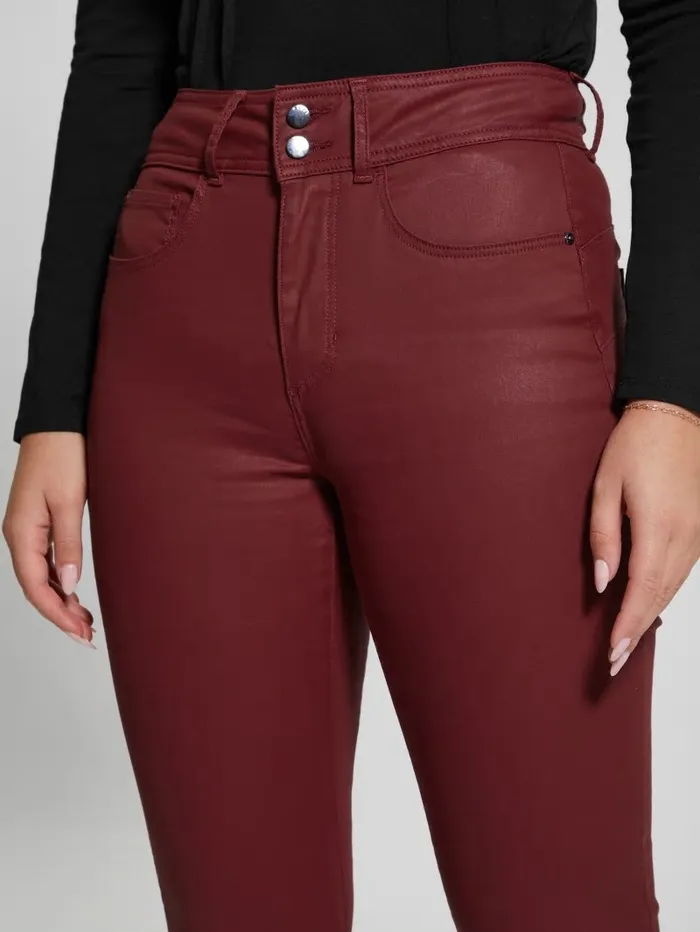 Women Shape Up HighRise Skinny Jeans Harrogate Tahiti Red Bottoms GUESS Women Shape Up HighRise Skinny Jeans Harrogate Tahiti Red Bottoms GUESS
