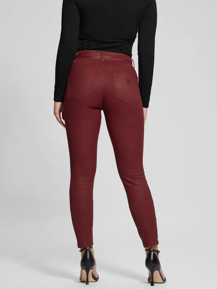 Women Shape Up HighRise Skinny Jeans Harrogate Tahiti Red Bottoms GUESS Women Shape Up HighRise Skinny Jeans Harrogate Tahiti Red Bottoms GUESS