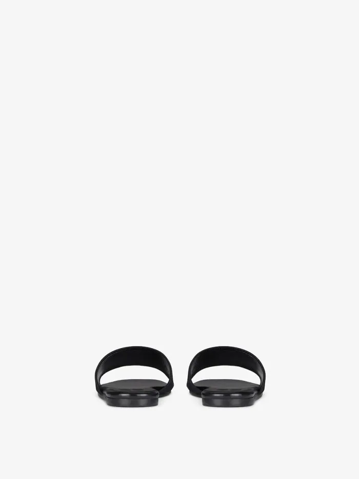 Women Shark Lock Givenchy 4G Mules In Canvas Black Women Shark Lock Givenchy 4G Mules In Canvas Black