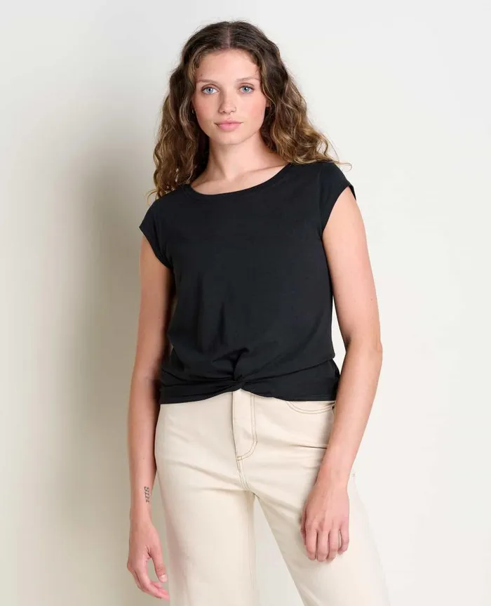 Women Shirts and Tops Toad and Co Anza Short Sleeve Shirt Black