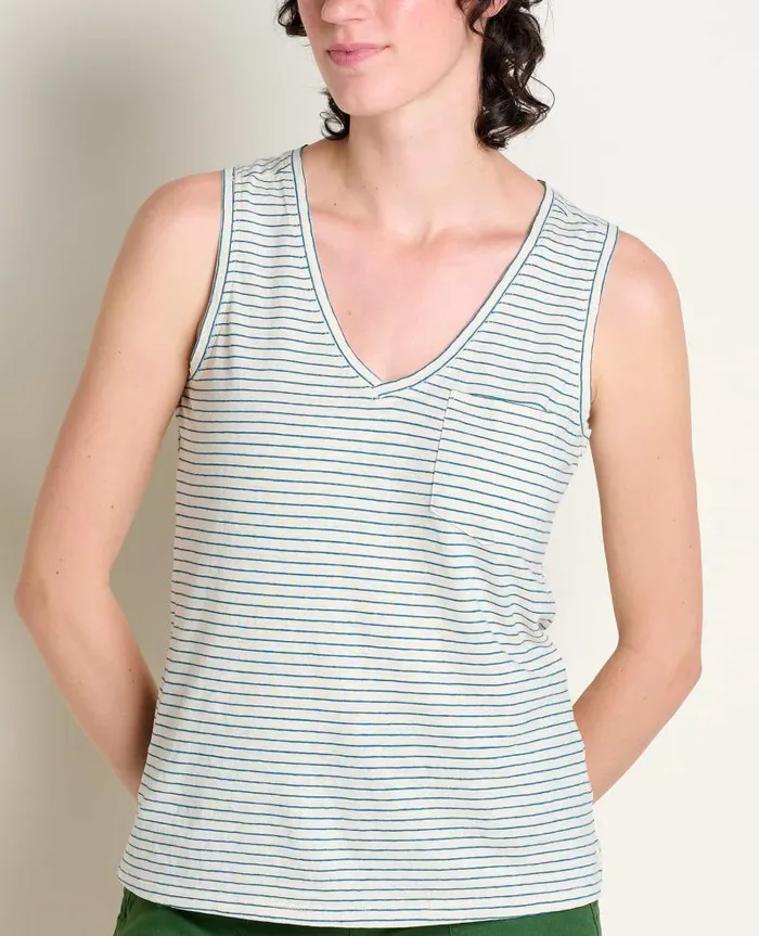 Women Shirts and Tops Toad and Co Grom Tank Salt Stripe Ii