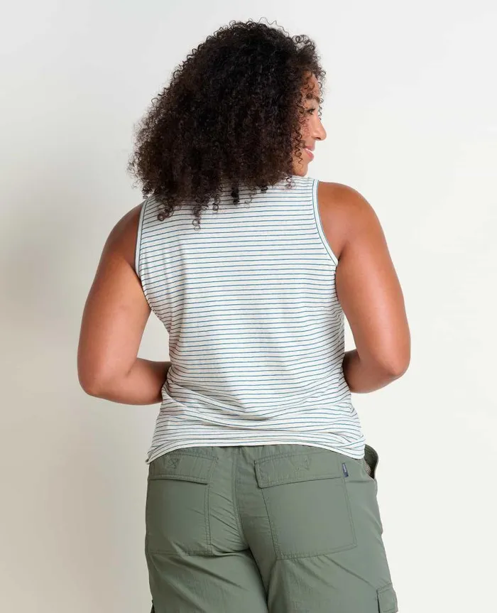 Women Shirts and Tops Toad and Co Grom Tank Salt Stripe Ii