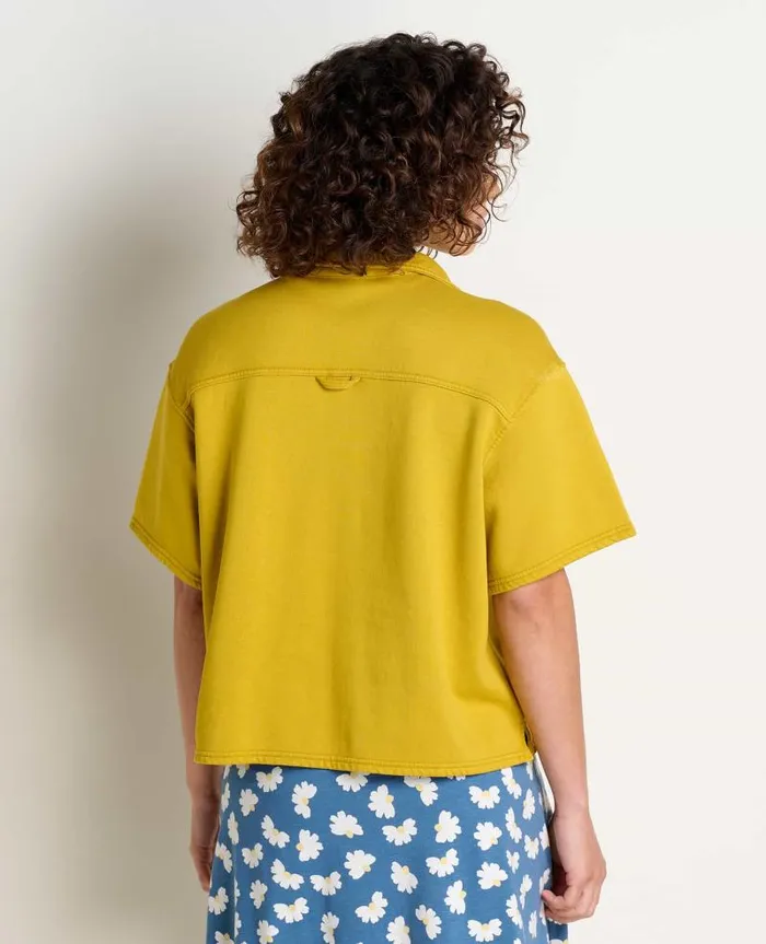 Women Shirts and Tops Toad and Co Hemp Daybreaker Short Sleeve Shirt Olive Tree