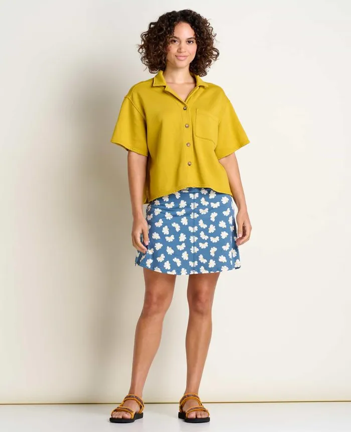 Women Shirts and Tops Toad and Co Hemp Daybreaker Short Sleeve Shirt Olive Tree