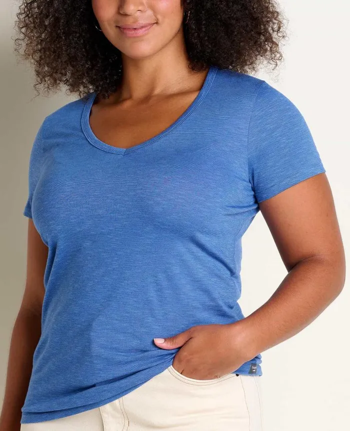 Women Shirts and Tops Toad and Co Marley II Short Sleeve Tee Cornflower