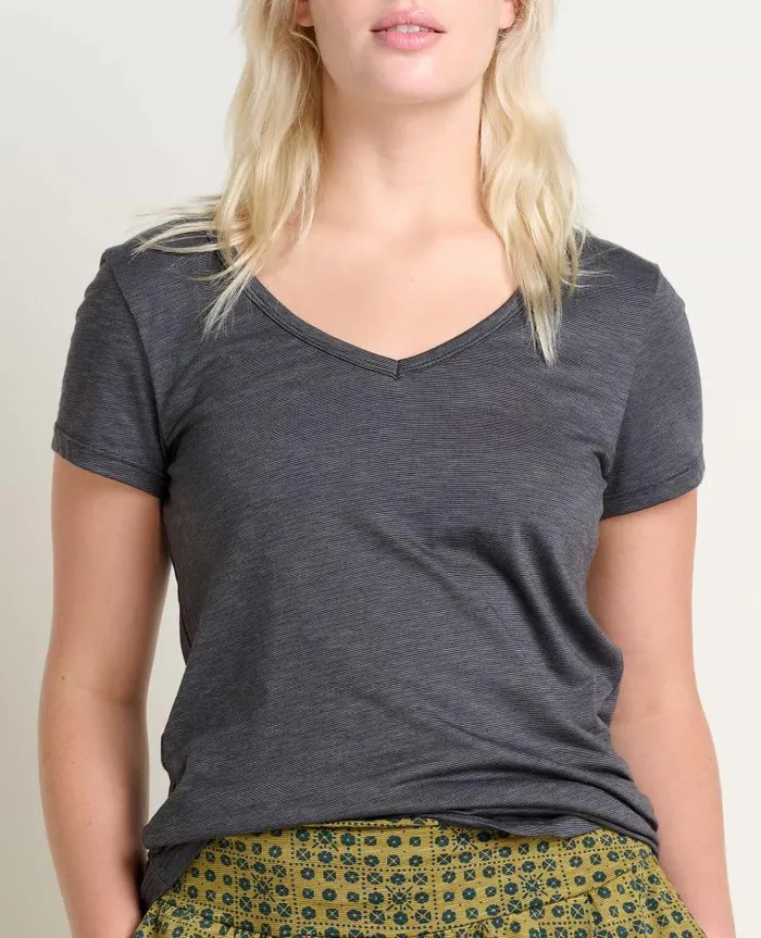 Women Shirts and Tops Toad and Co Marley II Short Sleeve Tee Soot