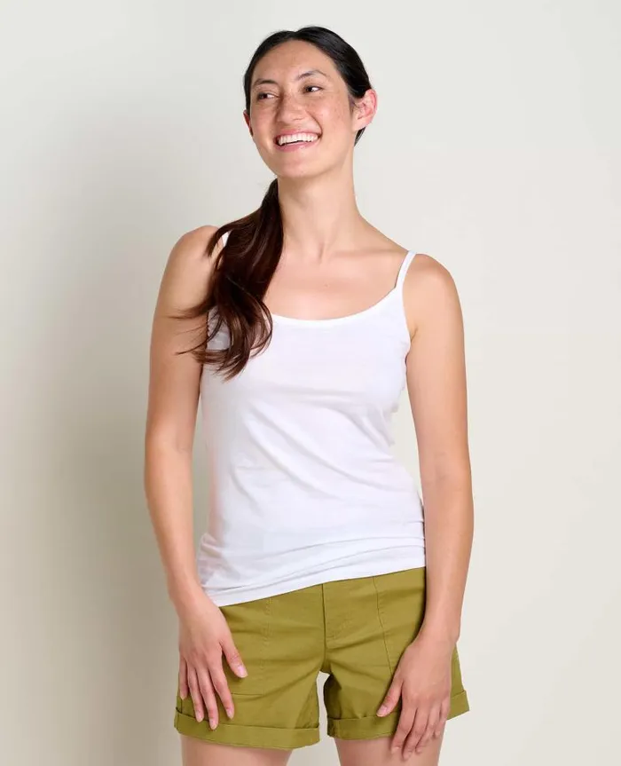 Women Shirts and Tops Toad and Co Samba Dia Cami White