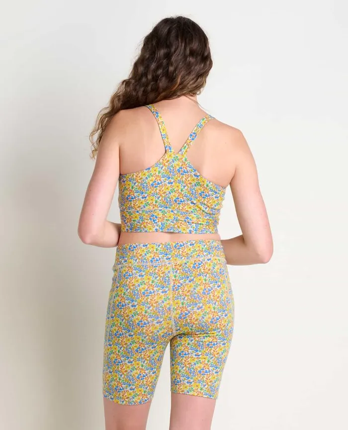 Women Shirts and Tops Toad and Co Terrane Longline Bralette Chicory Floral Print