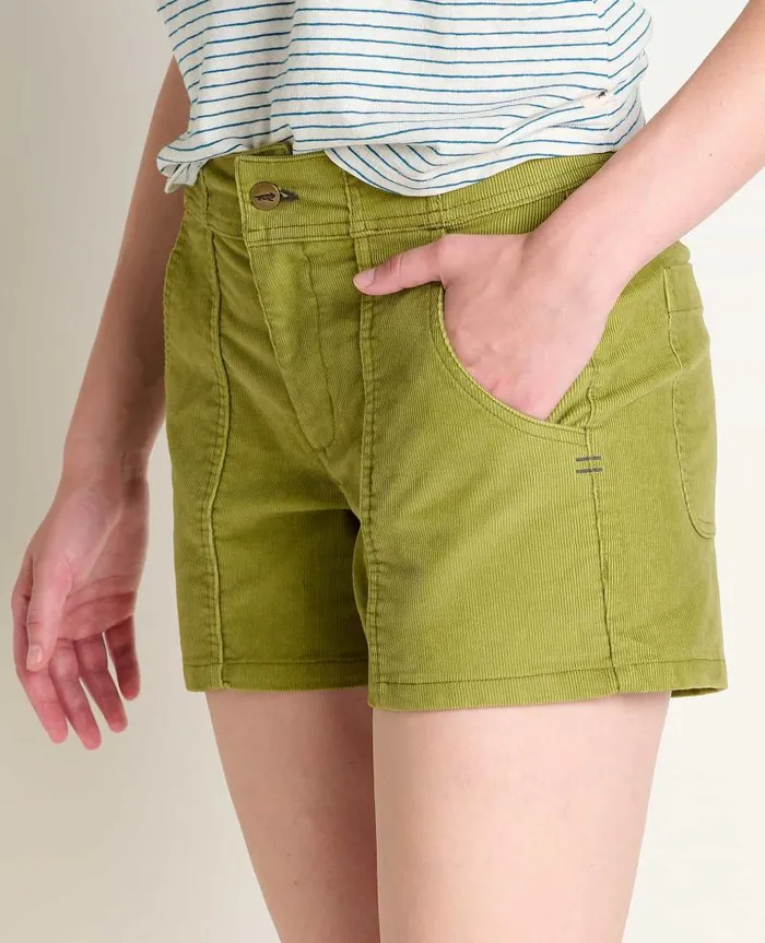 Women Shorts Toad and Co Coaster Cord Short Frog