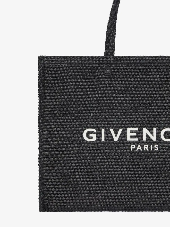 Women Shoulder Bags Givenchy Medium GTote Bag In Raffia Black Women Shoulder Bags Givenchy Medium GTote Bag In Raffia Black