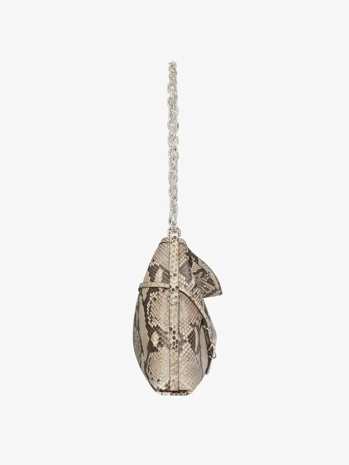 Women Shoulder Bags Givenchy Medium Voyou Chain Bag In Python Greynatural Women Shoulder Bags Givenchy Medium Voyou Chain Bag In Python Greynatural
