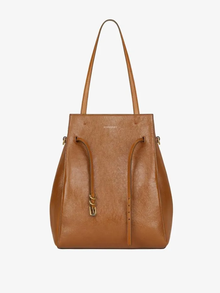 Women Shoulder Bags Givenchy Medium Voyou Tote Bag In Leather Soft Tan Women Shoulder Bags Givenchy Medium Voyou Tote Bag In Leather Soft Tan