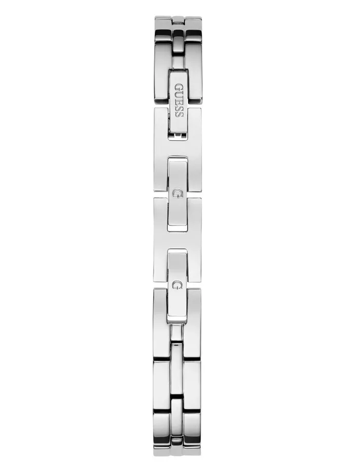 Women SilverTone Analog Watch Silver Watches GUESS Women SilverTone Analog Watch Silver Watches GUESS