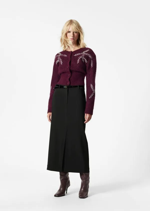 Women Skirts and Other Stories Pencil Midi Skirt Black