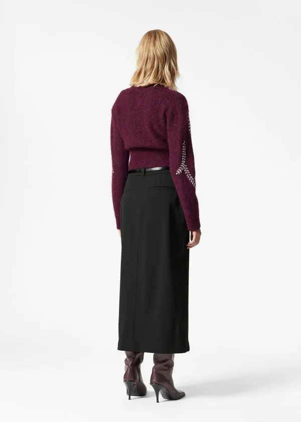 Women Skirts and Other Stories Pencil Midi Skirt Black