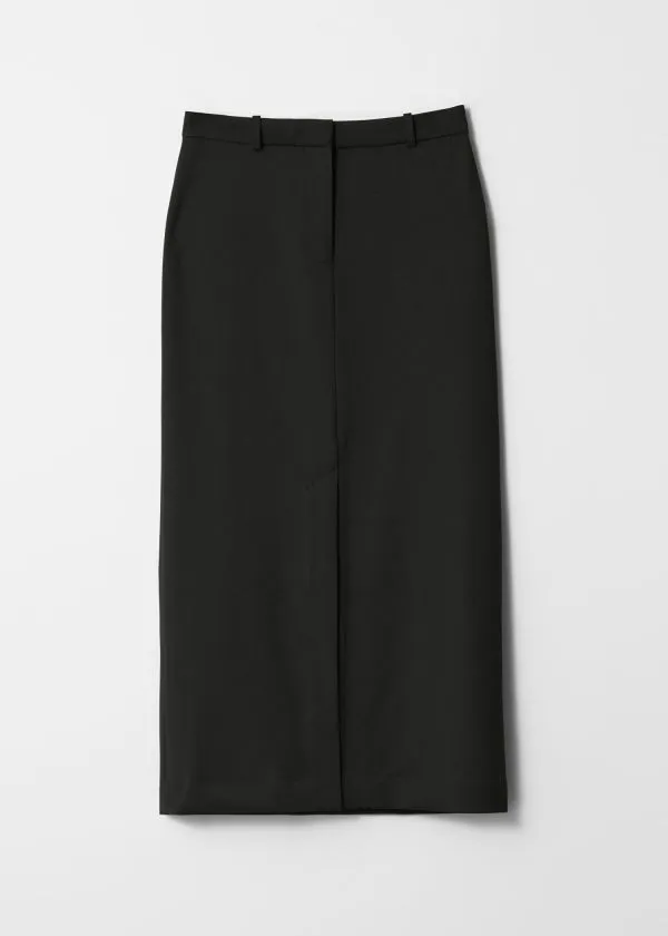 Women Skirts and Other Stories Pencil Midi Skirt Black