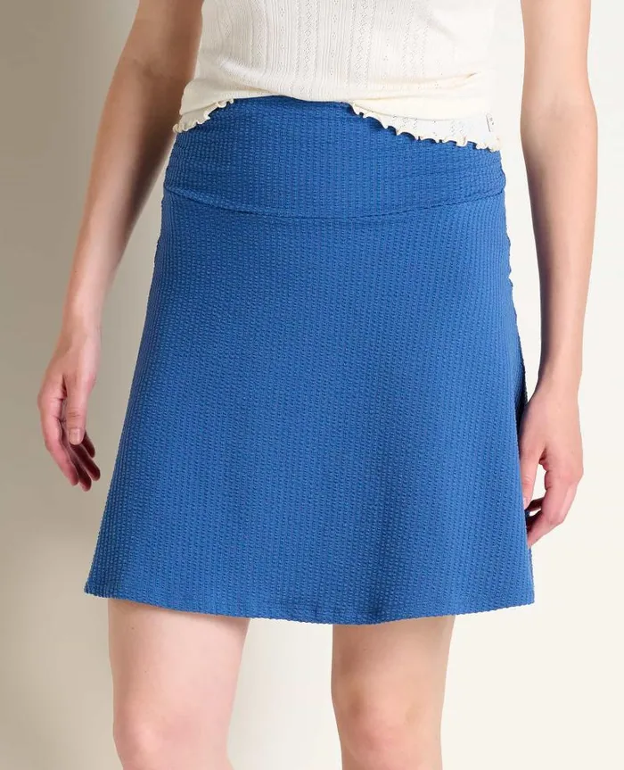 Women Skirts and Skorts Toad and Co Chaka Skirt Cornflower Texture