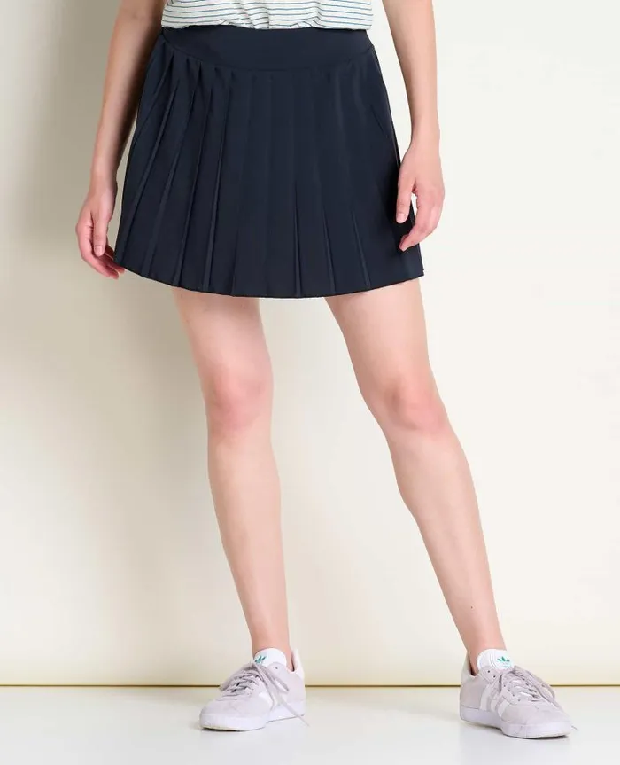 Women Skirts and Skorts Toad and Co Sunkissed Pleated Skort Black