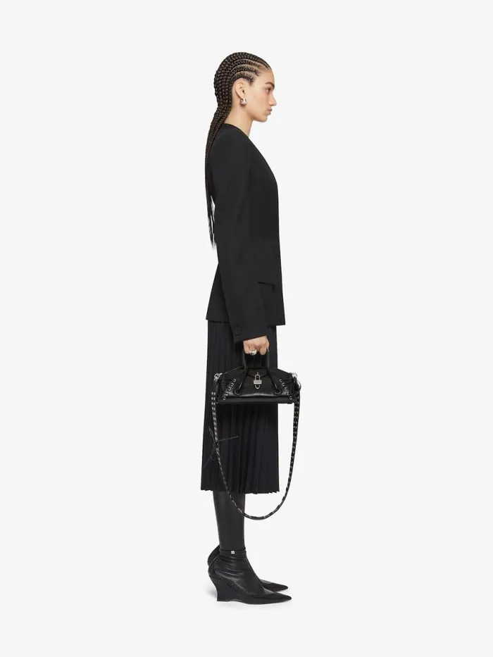 Women Skirts Givenchy Pleated Skirt In Wool Black