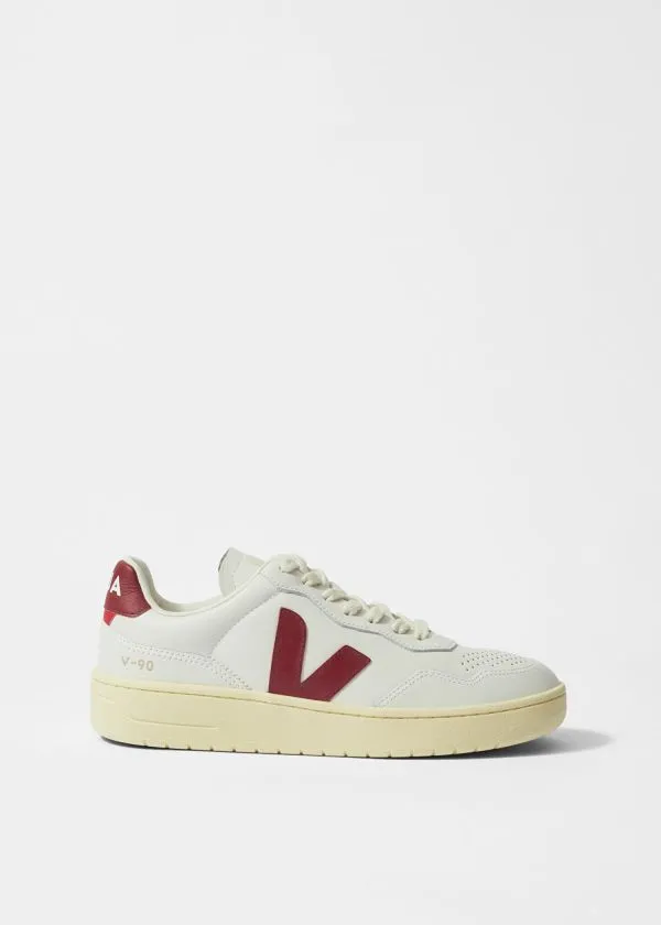 Women Sneakers and Other Stories Veja V90 Sneakers Whiteandred