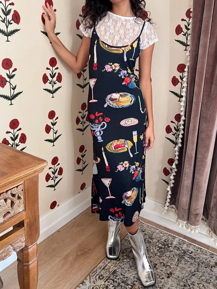 Women Sofia Slip Dress Set The Table Caviar Lisa Says Gah Dresses Women Sofia Slip Dress Set The Table Caviar Lisa Says Gah Dresses