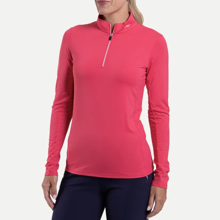 Women Sunshine Sport HalfZip Azalea KJUS Midlayers and Sweaters