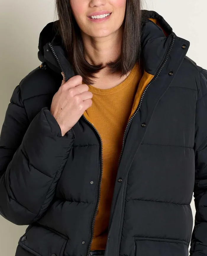 Women Sweaters Jackets and Layers Toad and Co Spruce Wood Parka Black