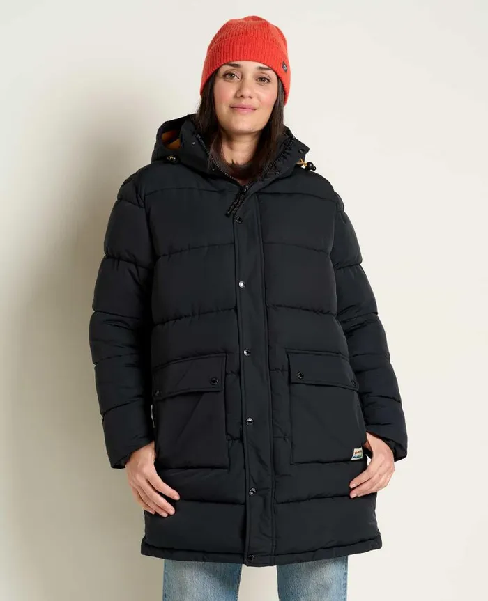 Women Sweaters Jackets and Layers Toad and Co Spruce Wood Parka Black