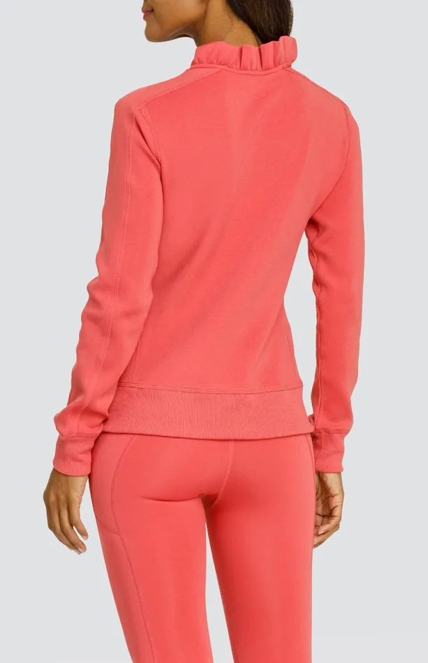 Women Tail Activewear Long Sleeve Condoleezza Cherry Rose Pullover