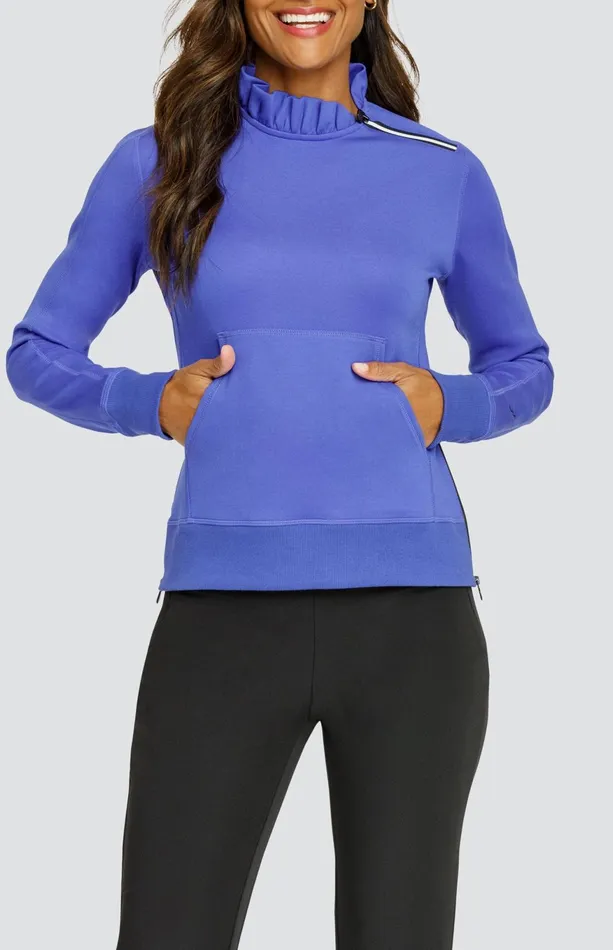 Women Tail Activewear Long Sleeve Condoleezza Deep Ocean Pullover