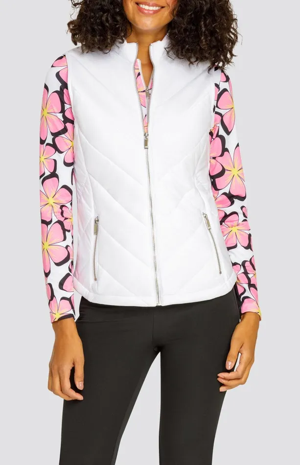 Women Tail Activewear Long Sleeve Trey Top Glimmer Petals