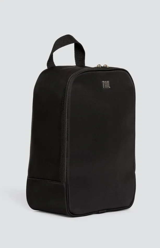 Women Tail Activewear May Shoe Bag With Handle Onyx Black