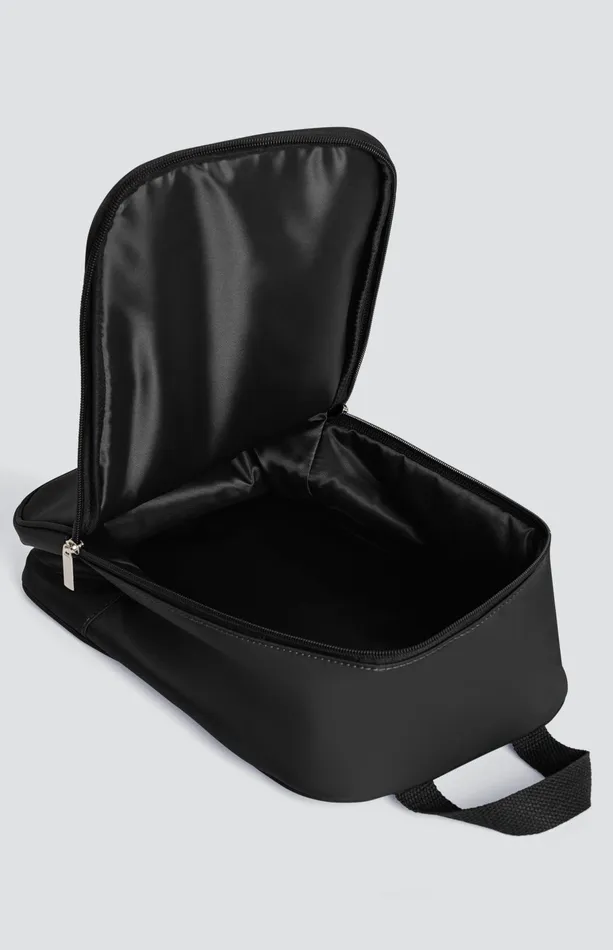 Women Tail Activewear May Shoe Bag With Handle Onyx Black