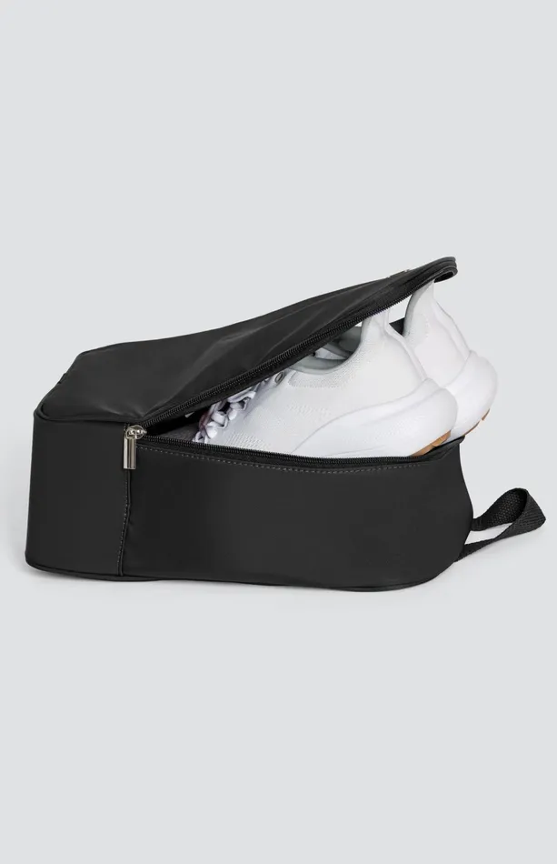 Women Tail Activewear May Shoe Bag With Handle Onyx Black