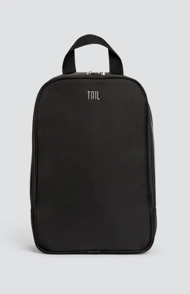 Women Tail Activewear May Shoe Bag With Handle Onyx Black